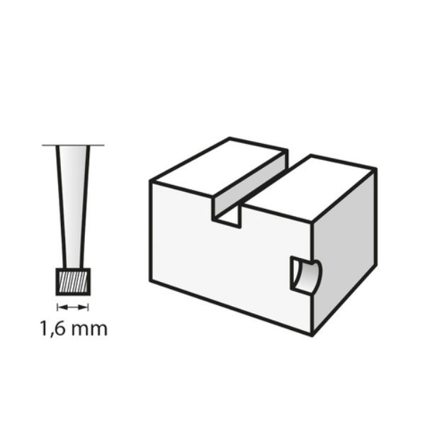 Fresa Dremel  Para Grabado Redonda 1/16&quot;