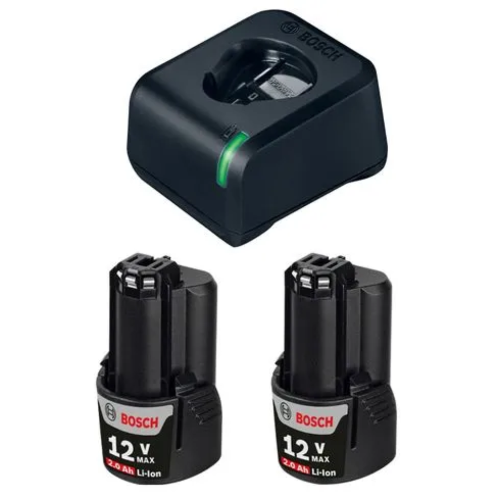 Combo Bosch Freedom Taladro + Aspiradora + Linterna + Kit de Baterias 12V