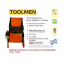 Clavera Constructor Carpintero Porta Martillo Toolmen T31