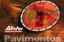 Disco Aliafor Concreto Ø 14&quot; - Sector 10 mm - Supreme - Ø Interior 25,4 mm #