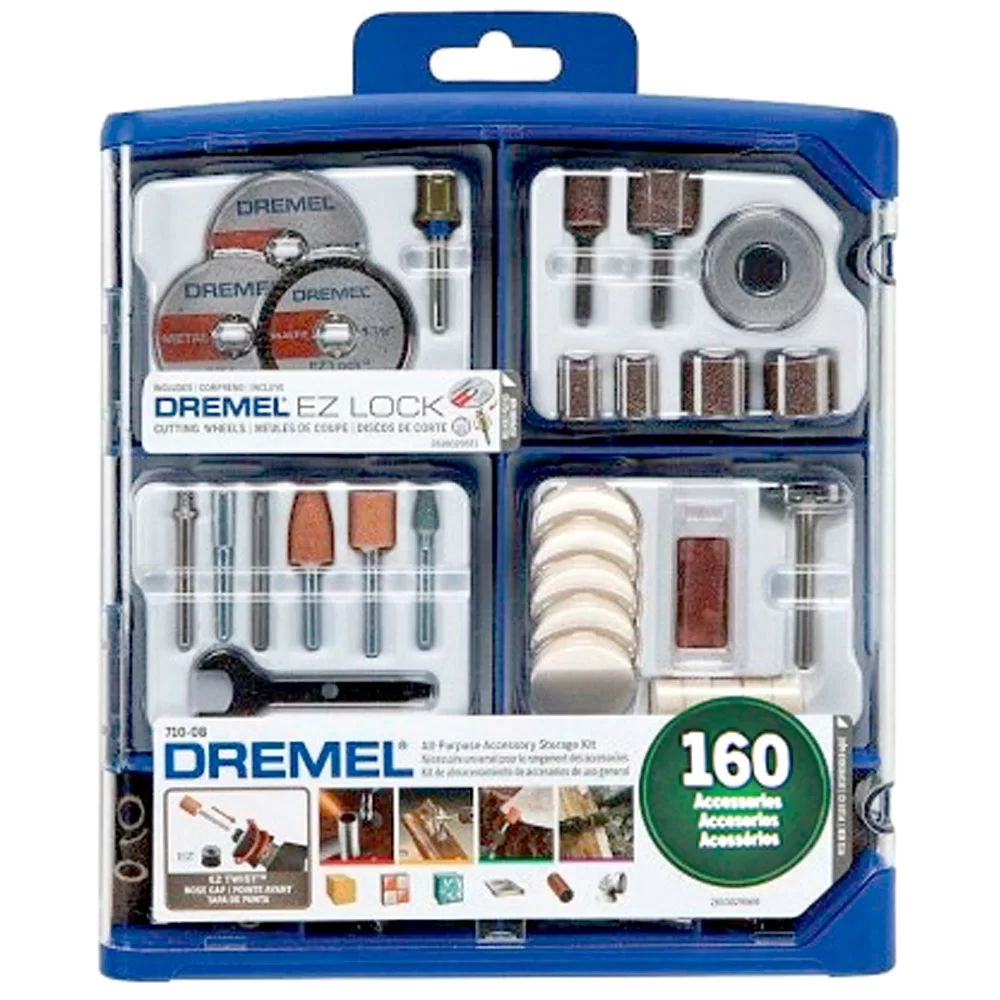 Kit Dremel de 160 Accesorios Multiuso