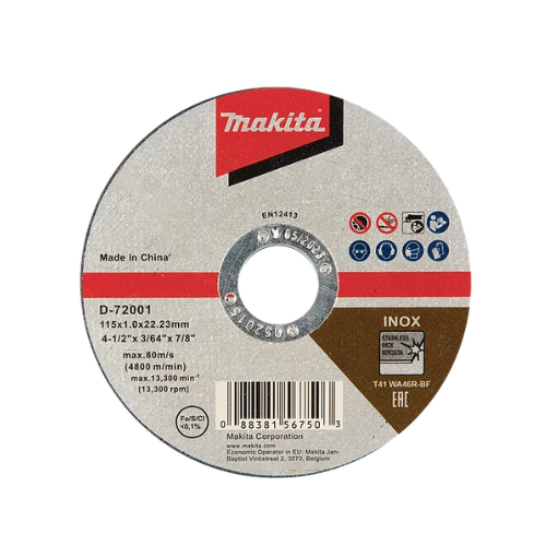 Disco de Corte Makita 115 x 1.0mm