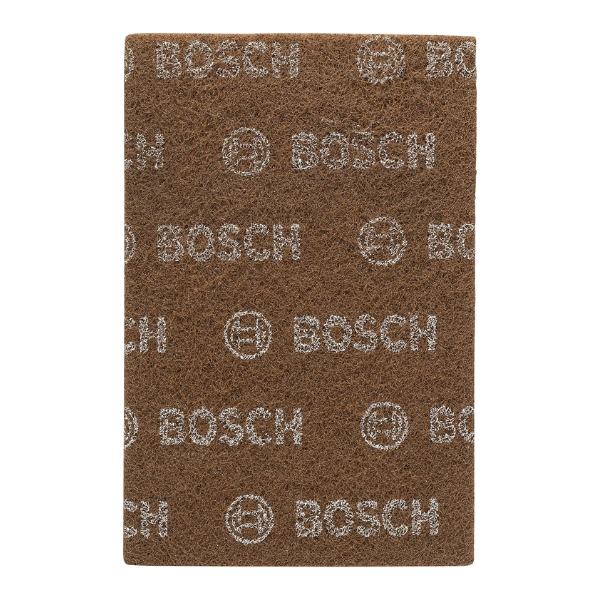 Paño Abrasivo Bosch Acabado Rustico Marron