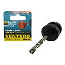 Porta Copa Venturo Bimetalica Giro Triplex 7/16'' Hexagonal + Punta Guia + Llave (32 a 152 mm) #