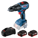 Taladro Atornillador Bosch GSB 18V-50 + 2 Baterias 18V x 4.0AH + Cargador