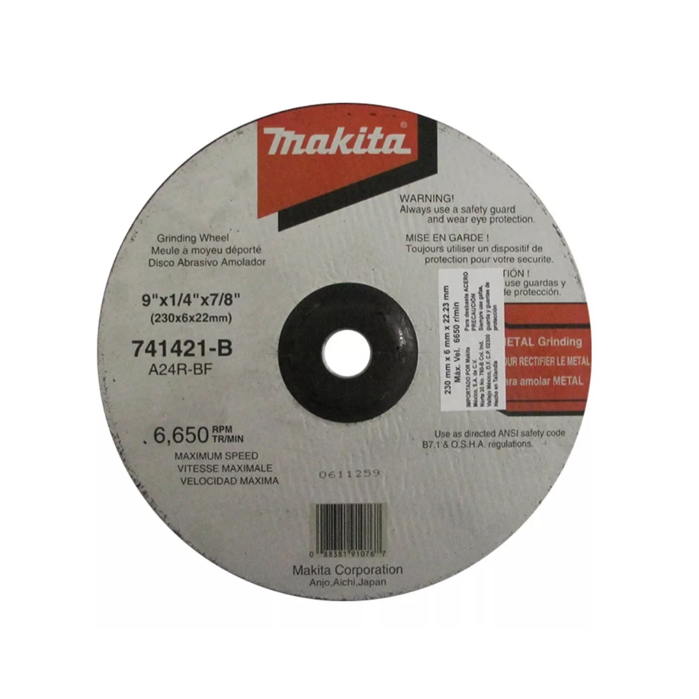 Disco Desbaste Makita 230 x 6mm