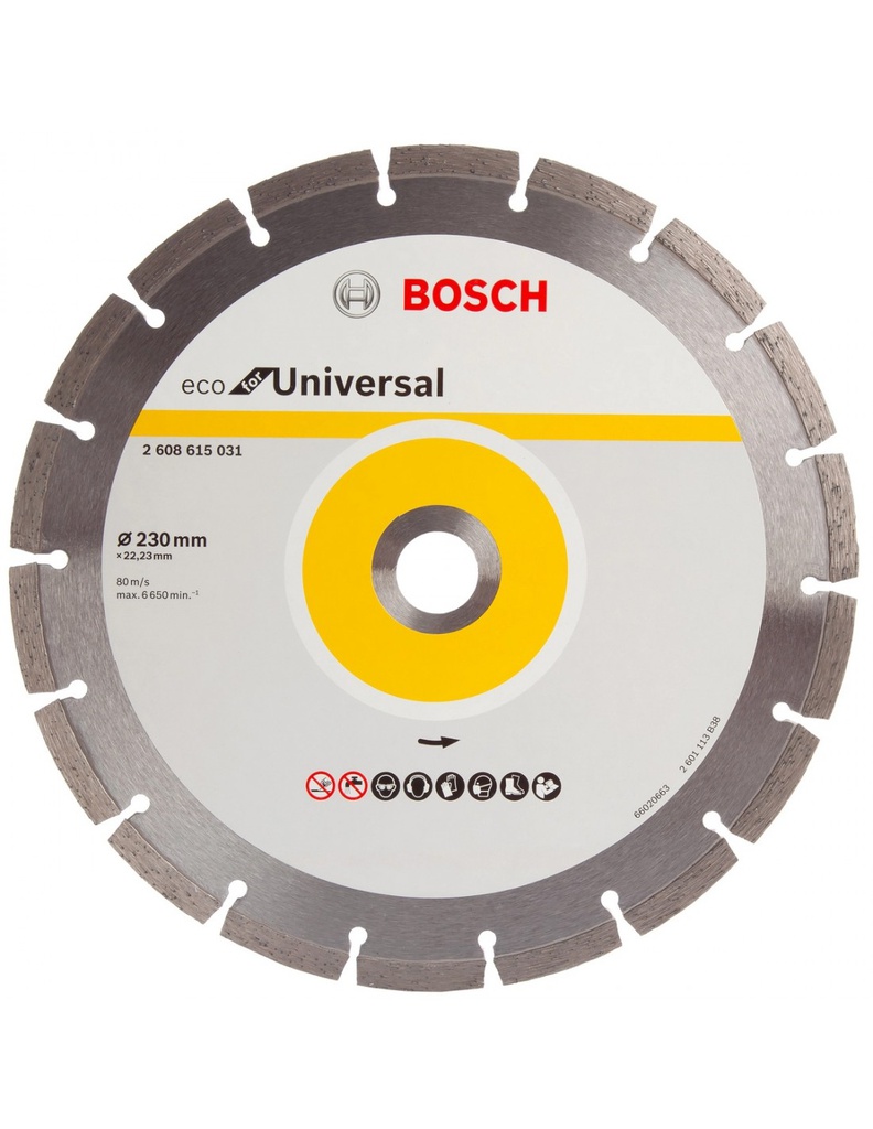 Disco Diamantado Bosch Segmentado 230mm