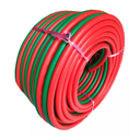 Rollo Manguera Antillama Dual Freplast para Oxigeno 8mm y Acetileno 8mm Verde y Roja x 50mts