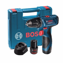 [06019G80H0] Taladro Atornillador Bosch GSR 120-LI 12V con 2 Baterias Maletin y Cargador