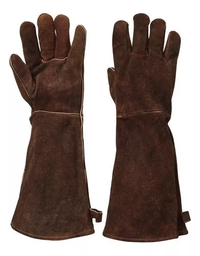 [311135] Guante DPS Soldador Forrado con Costura Kevlar Marron @