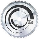 [2608642201] Hoja de Sierra Circular Bosch 10&quot; 80 Dientes Aluminio y Multimaterial 