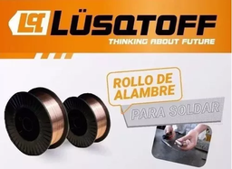 [LQAL-065] Rollo Alambre Soldar Mig Lusqtoff 0.6mm x 5Kg #