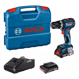 [06019K61H1] Taladro Atornillador Bosch GSB 18V-90 C con 2 Baterias 18V 2.0A Cargador y Maletin