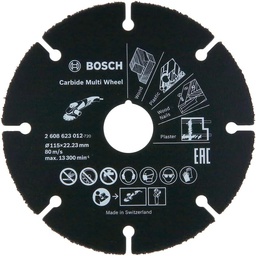 [2608623012] Disco Multimaterial Bosch para Amoladora 115mm